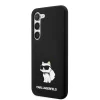 Samsung Galaxy S23+ Karl Lagerfeld Liquid Silicone Choupette NFT tok fekete (KLHCS23MSNCHBCK) - 1