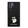 Samsung Galaxy S23 Ultra Karl Lagerfeld Liquid Silicone Choupette NFT tok fekete (KLHCS23LSNCHBCK) thumbnail