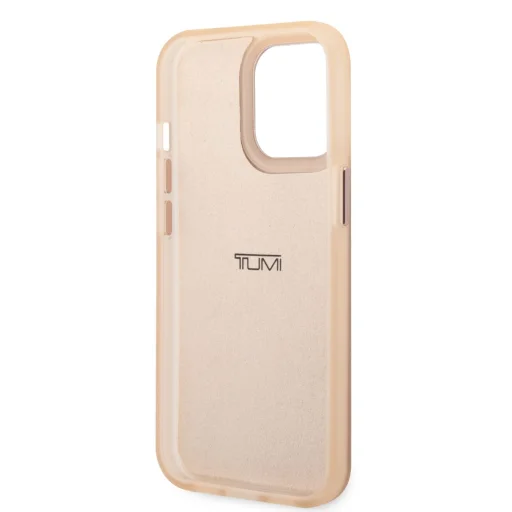 iPhone 14 Pro TUMI szénszál mintájú tok világos rózsaszín - 4