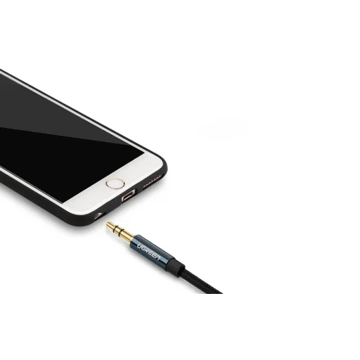 Ugreen AV122 3.5mm-es AUX mini jack kábel 3m (kék) - 4