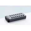 Ugreen 7in1 HUB elosztó adapter USB-C, 7x USB-A 3.0 12V 2A (fekete) thumbnail