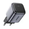 Ugreen CD318 Nexode mini hálózati töltő adapter, USB-C, PD3.0, QC4.0, GaN, 20W (szürke)