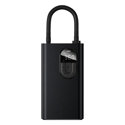 Baseus mini autókompresszor 2500 mAh akkumulátorral (fekete) (CRNL040001) - 1