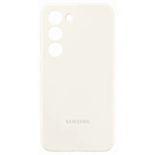 Samsung Galaxy S23 gyári szilikon tok krémszínű (EF-PS911TUEGWW) - 2