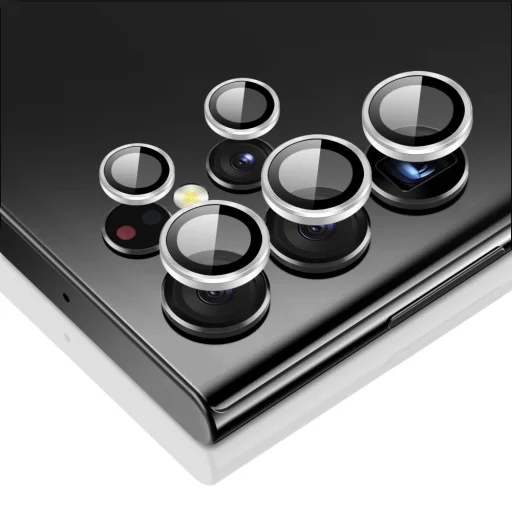 Samsung Galaxy S23 Ultra ESR kameralencsevédő üveg ezüst - 8