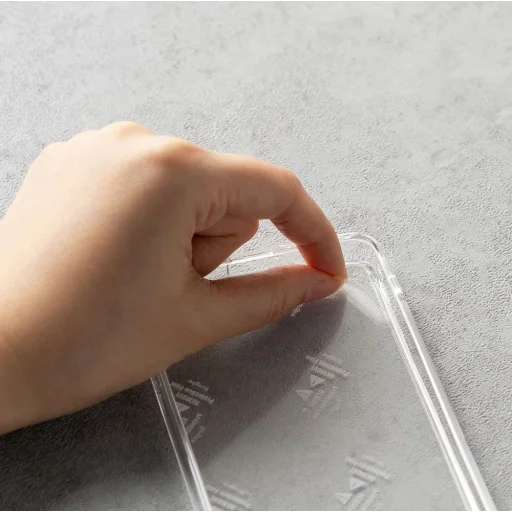 Samsung Galaxy S23 Plus Ringke Fusion PC tok TPU kerettel átlátszó - 5