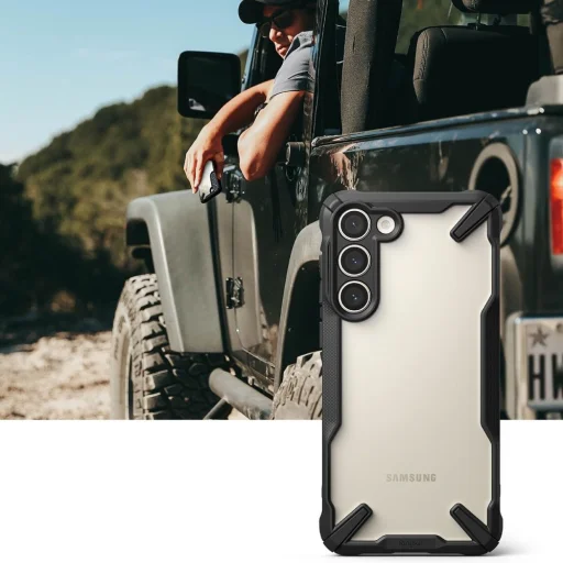 Samsung Galaxy S23 Plus Ringke Fusion X tok fekete - 4