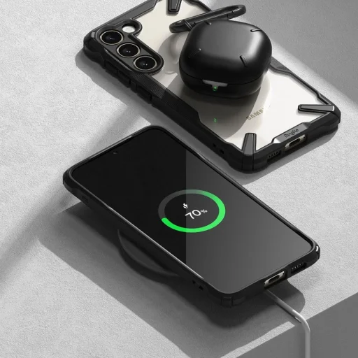 Samsung Galaxy S23 Plus Ringke Fusion X tok fekete - 6