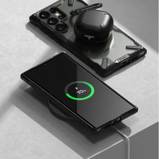 Samsung Galaxy S23 Ultra Ringke Fusion X tok fekete - 3