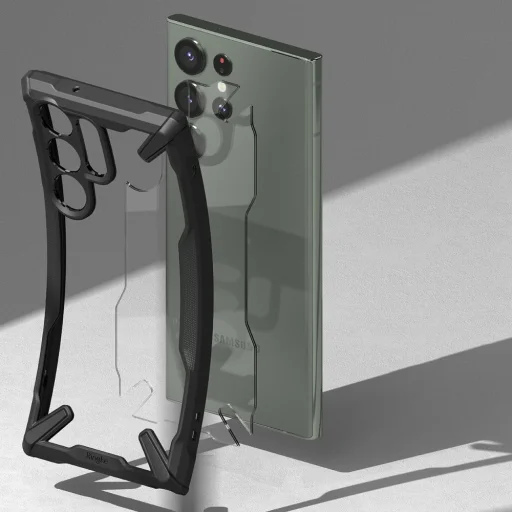 Samsung Galaxy S23 Ultra Ringke Fusion X tok fekete - 8