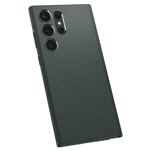 Samsung Galaxy S23 Ultra Spigen Liquid Air flexibilné TPU gélové puzdro Abyss Green (neobsahuje S Pen) - 5