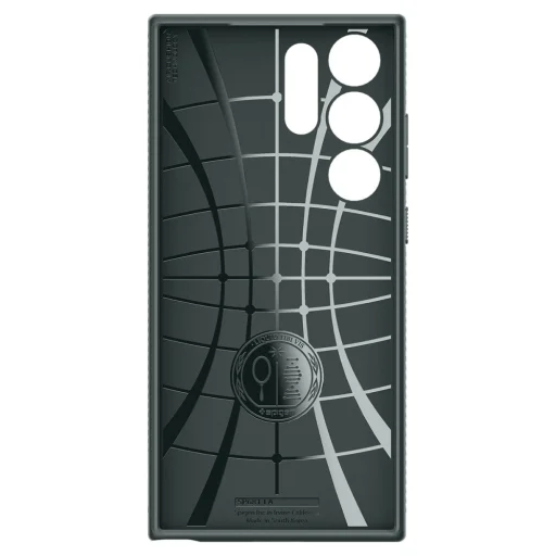 Samsung Galaxy S23 Ultra Spigen Liquid Air flexibilné TPU gélové puzdro Abyss Green (neobsahuje S Pen) - 8