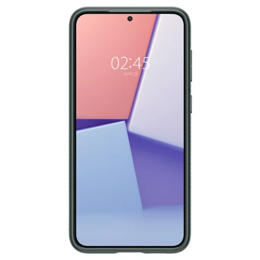 Samsung Galaxy S23 Plus Spigen Liquid Air flexibilis TPU gél tok Abyss zöld - 4