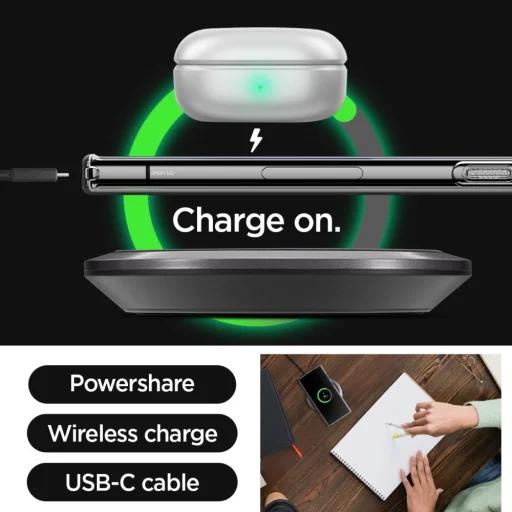 Samsung Galaxy S23 Ultra Spigen Liquid Crystal tok Crystal Clear - 9