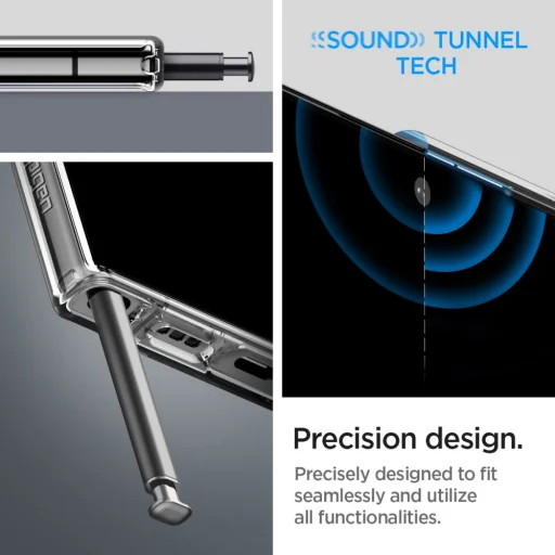 Samsung Galaxy S23 Ultra Spigen Liquid Crystal tok Crystal Clear - 13