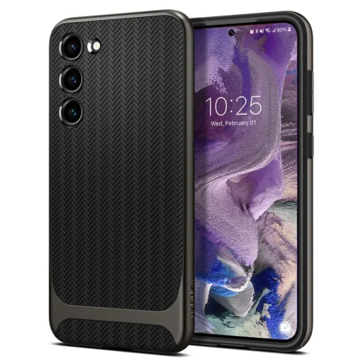 Samsung Galaxy S23 Spigen Neo Hybrid tok Gunmetal színben - 1