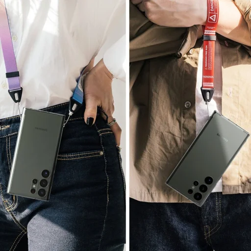 Samsung Galaxy S23 Ultra Ringke Fusion PC tok TPU kerettel átlátszó - 5