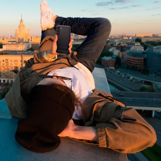 Samsung Galaxy S23 Spigen Rugged Armor tok matt fekete - 13