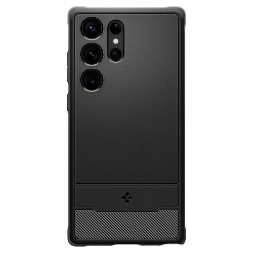 Samsung Galaxy S23 Ultra Spigen Rugged Armor tok matt fekete - 2