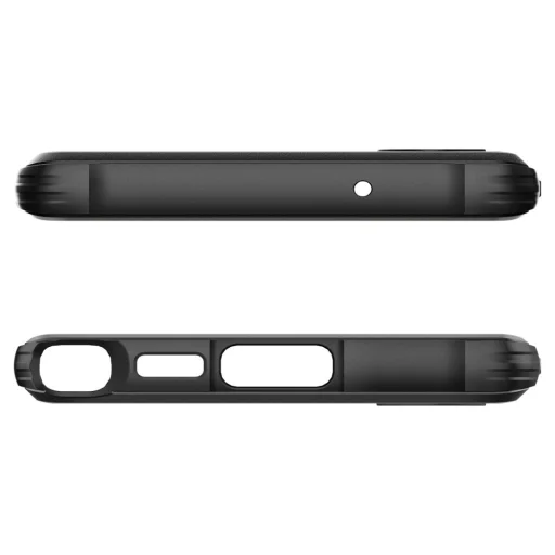 Samsung Galaxy S23 Ultra Spigen Rugged Armor tok matt fekete - 5