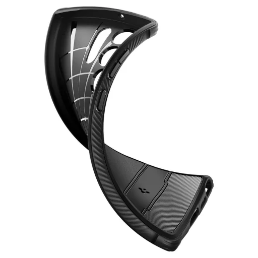 Samsung Galaxy S23 Ultra Spigen Rugged Armor tok matt fekete - 8