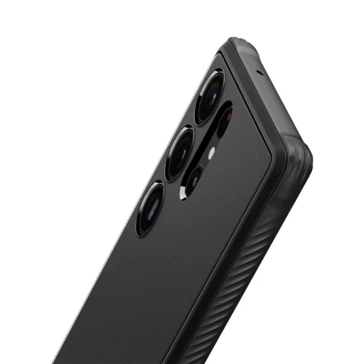 Samsung Galaxy S23 Ultra Spigen Rugged Armor tok matt fekete - 9