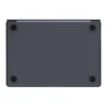 Next One Hardshell, kemény tok MacBook Air 13 M2 Retina Display 2022-höz Safeguard Smoke Black thumbnail