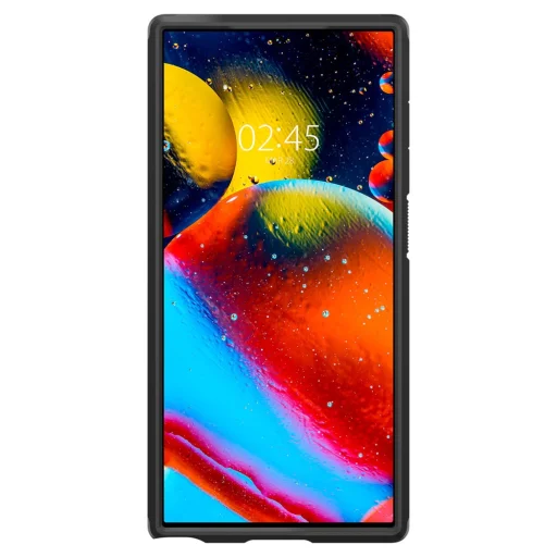 Samsung Galaxy S23 Ultra Spigen Tough Armor tok kihajtható támasszal fekete (S Pent nem tartalmaz) - 4