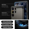 Samsung Galaxy S23 Ultra puzdro Spigen Tough Armor s výklopným stojanom vo farbe Gunmetal (neobsahuje S Pen) thumbnail