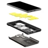 Samsung Galaxy S23 Ultra puzdro Spigen Tough Armor s výklopným stojanom vo farbe Gunmetal (neobsahuje S Pen) thumbnail
