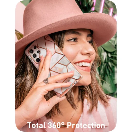 Samsung Galaxy S23 Ultra Supcase Cosmo Márvány mintás tok - 7