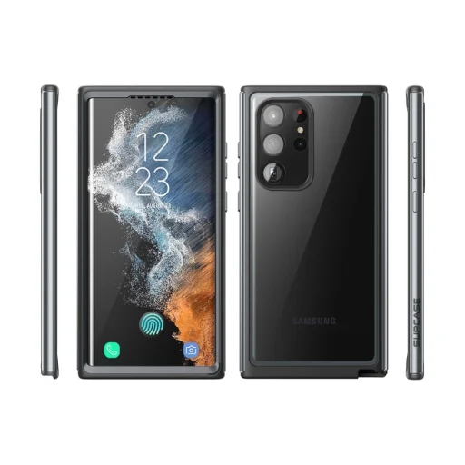 Samsung Galaxy S23 Ultra Supcase Edge XT tok fekete - 5