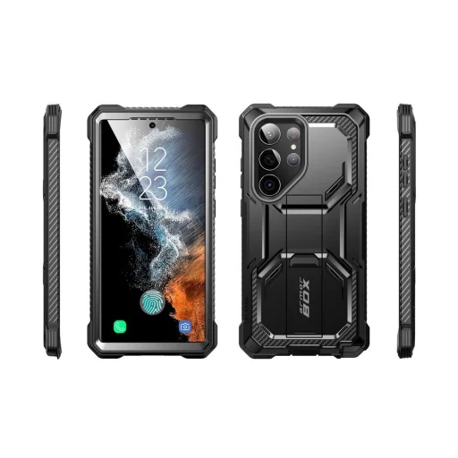 Samsung Galaxy S23 Ultra Supcase IBLSN Armorbox tok fekete - 5