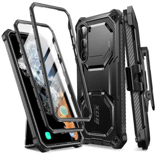 Samsung Galaxy S23 Supcase IBLSN Armorbox tok fekete - 1
