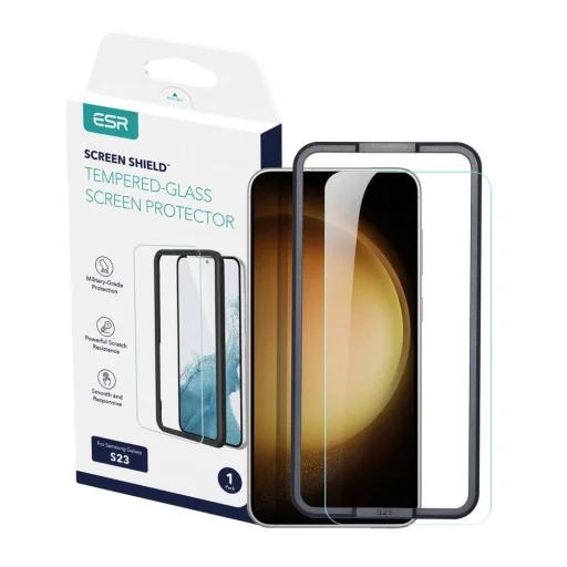 Samsung Galaxy S23 Plus ESR Screen Shield 9H kijelzővédő üvegfólia - 1