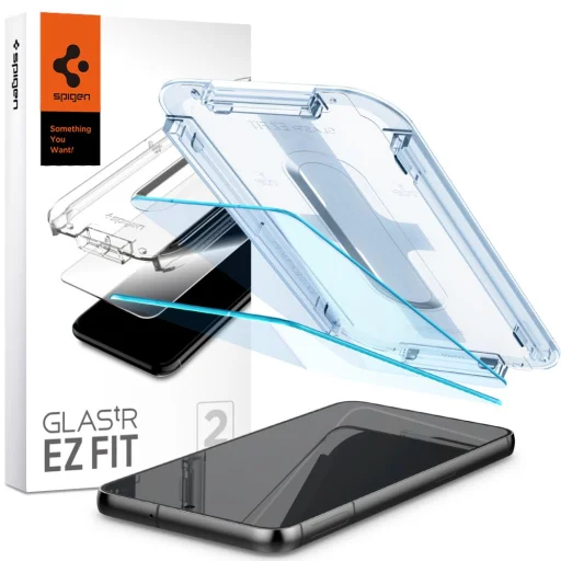 Samsung Galaxy S23 Spigen Glas.TR EZ Fit 2x kijelzővédő üvegfólia - 1