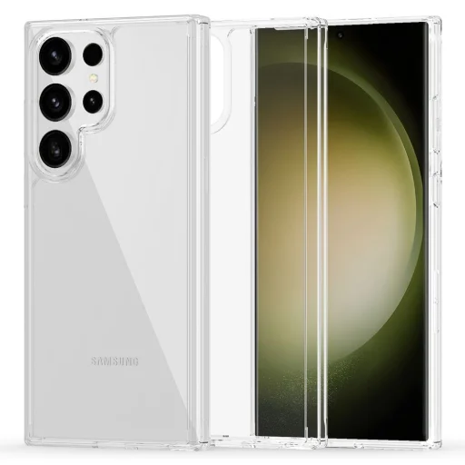 Samsung Galaxy S23 Ultra Tech-Protect FlexAir áttetsző tok - 1