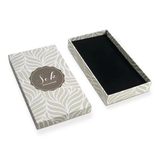 Ajándékdoboz ''Sok szeretettel'' felirattal 180x100x30mm - 1