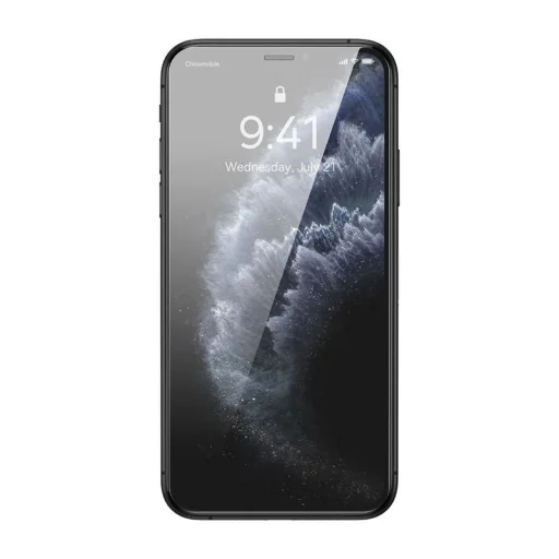 iPhone XS Max / 11 Pro Max Baseus Corning kijelzővédő üvegfólia 0.4mm (2db) - 3
