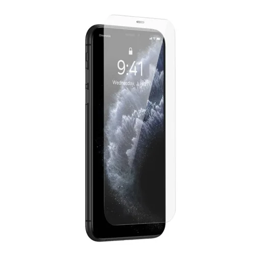 iPhone XS Max / 11 Pro Max Baseus Corning kijelzővédő üvegfólia 0.4mm (2db) - 5