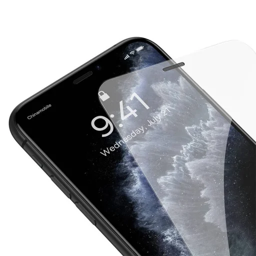 iPhone XS Max / 11 Pro Max Baseus Corning kijelzővédő üvegfólia 0.4mm (2db) - 6