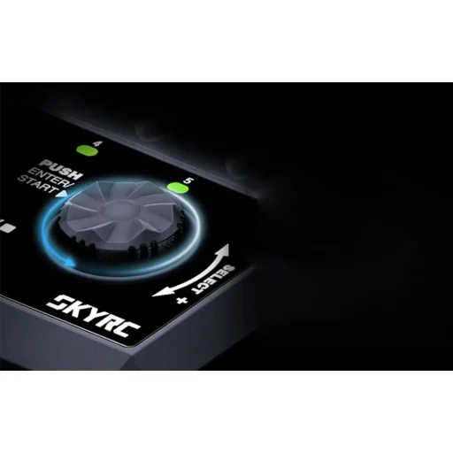 SKYRC NC2500 Pro AA / AAA akkumulátor töltő USB QC3.0 gyorstöltő porttal - 6