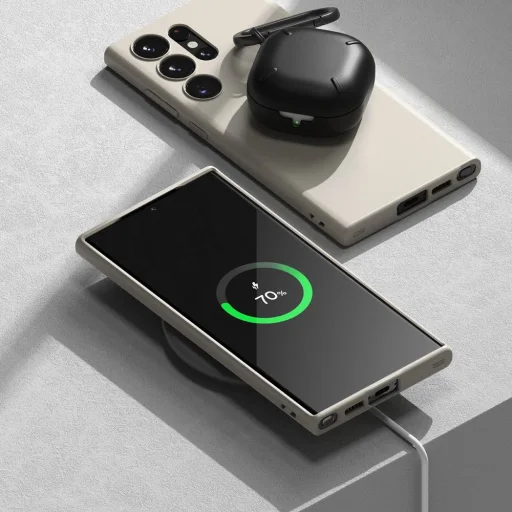 Samsung Galaxy S23 Ultra Ringke Air S Ultravékony TPU gél tok Stone - 5