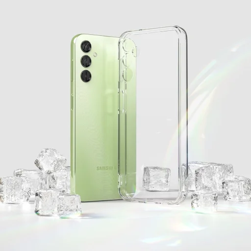 Samsung Galaxy A14 4G/5G Ringke Fusion PC tok TPU kerettel átlátszó - 4