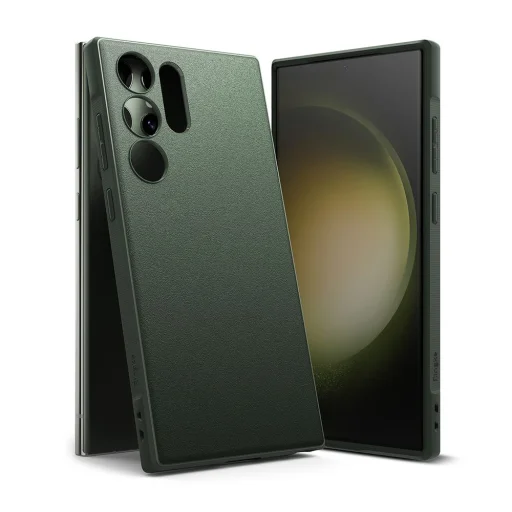 Samsung Galaxy S23 Ultra Ringke Onyx tok sötétzöld - 5