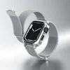 Apple Watch 4/5/6/7/8/9/SE (44/45 mm) Spigen Metal Fit Pro tok és óraszíj ezüst thumbnail
