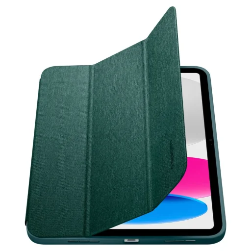 iPad 10.9 2022 Spigen Urban Fit tok Midnight green színben (ACS05308) - 8
