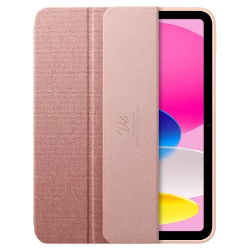 iPad 10.9 2022 Spigen Urban Fit tok Rose gold színben (ACS05307) - 7
