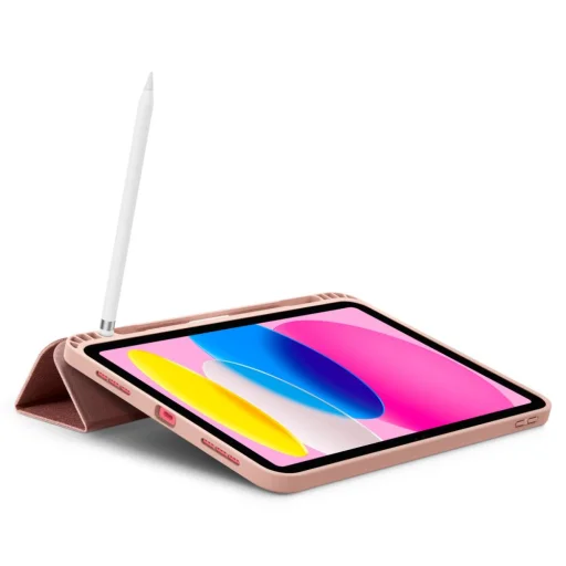 iPad 10.9 2022 Spigen Urban Fit tok Rose gold színben (ACS05307) - 9