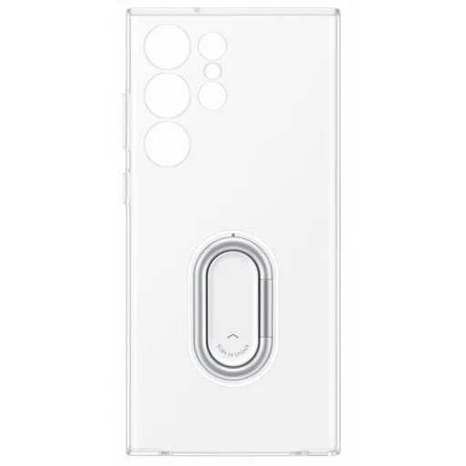 Samsung Samsung S23 Ultra átlátszó Clear Standing gyári védőtok támasszal (EF-XS918CTEGWW) - 4